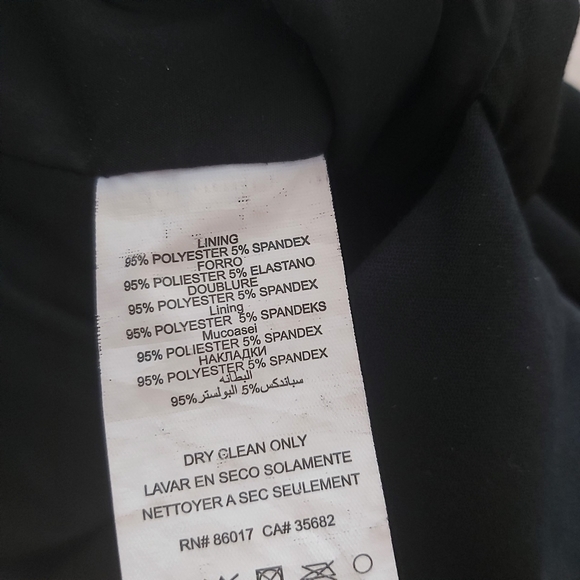 Bebe black sheath dress midi pencil cut - Picture 11 of 14